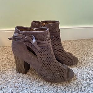 Altar’d State peep toe booties